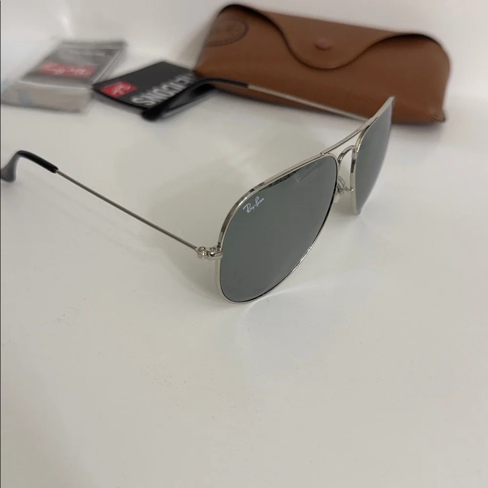 ray ban sunglasses Unisex RB3025 W3277 silver /silver mirrored